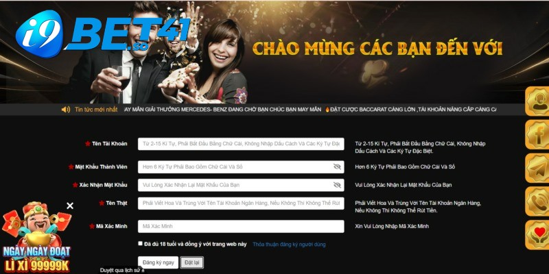 Chi tiết các bước đăng ký I9BET cho người mới